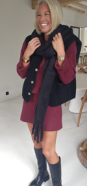 BONITA knit set burgundy