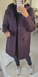 BYE BYE RAINY DAYS raincoat burgundy