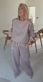 ANDIE jogger set taupe