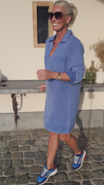THE PERFECT JEANS 2 longsleeve dress blue