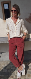 MELODI loose corduroy pants sienna