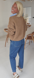 MANOUK balloon jeans darker blue
