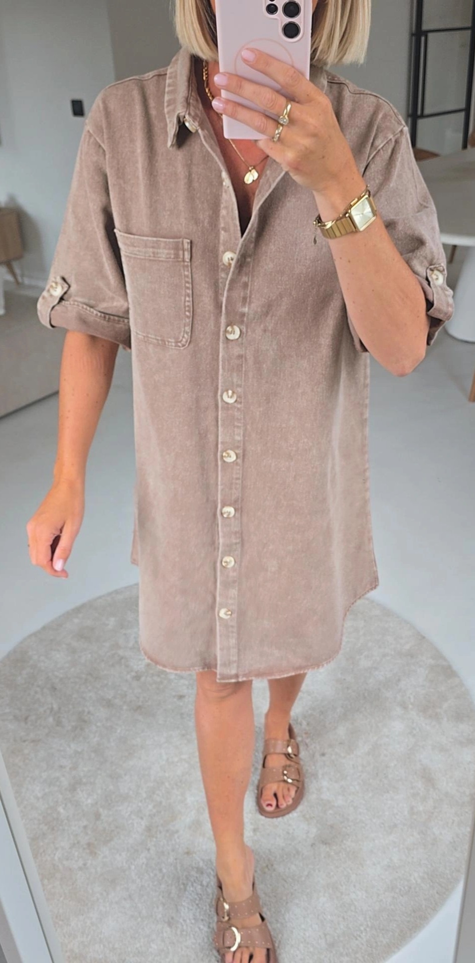 THE PERFECT JEANS 3 dress coffee