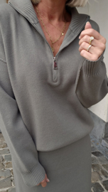 JESS knit set khaki