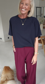JITSE short-sleeved sweatshirt navy