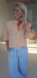 LILI checkered blouse