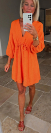 GUUS tetra dress orange