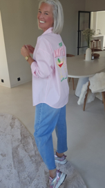 DIRTY MARTINI striped shirt pink