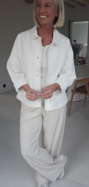 MYRTHE cotton jacket white