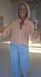 LILI checkered blouse