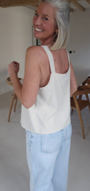 INDI linen top beige