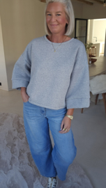 CLOUDY COURT sweatshirt mêlee grey