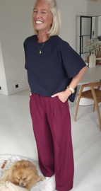 JITSE short-sleeved sweatshirt navy