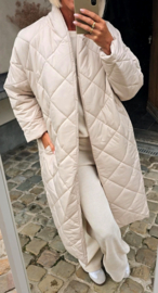 ANDA 2 maxi coat beige