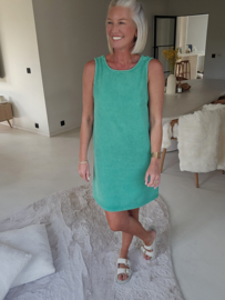 THE PERFECT JEANS 2 sleeveless dress green