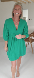 GUUS tetra dress green