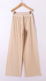 SAVANNAH linen pants beige