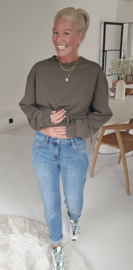 REGAN relax jeans midi blue