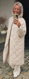 ANDA 2 maxi coat beige