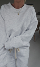 ALBA jogger set soft mêlee grey