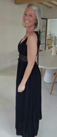 VANDA maxi dress black