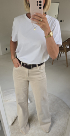 TILIE wide leg jeans beige tall line