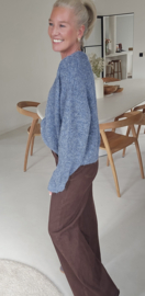 LIESJE cardigan jeans blue