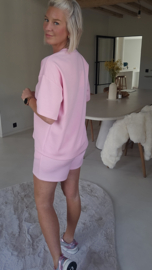 PINEAPPLE summer sweat set pink