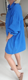 AMALFI tetra shirt dress kobalt blue