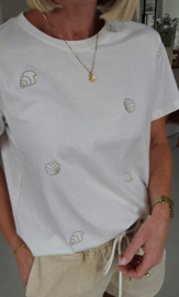 BEACH SHELLS cotton T-shirt