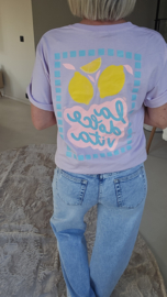 LA DOLCE VITA LEMON tee lilac