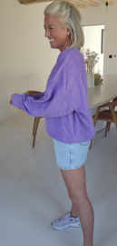 YOU CAN terry sweatshirt lilac