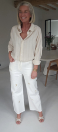 HANNIE cotton shirt beige
