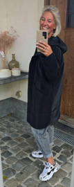 BYE BYE RAINY DAYS raincoat black