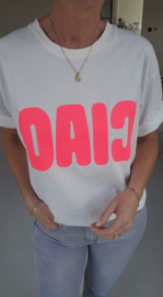 CIAO cotton T-shirt white