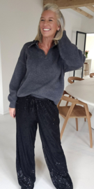 CAMILLA shirt knit darker grey