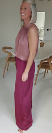 INES satin top soft terra