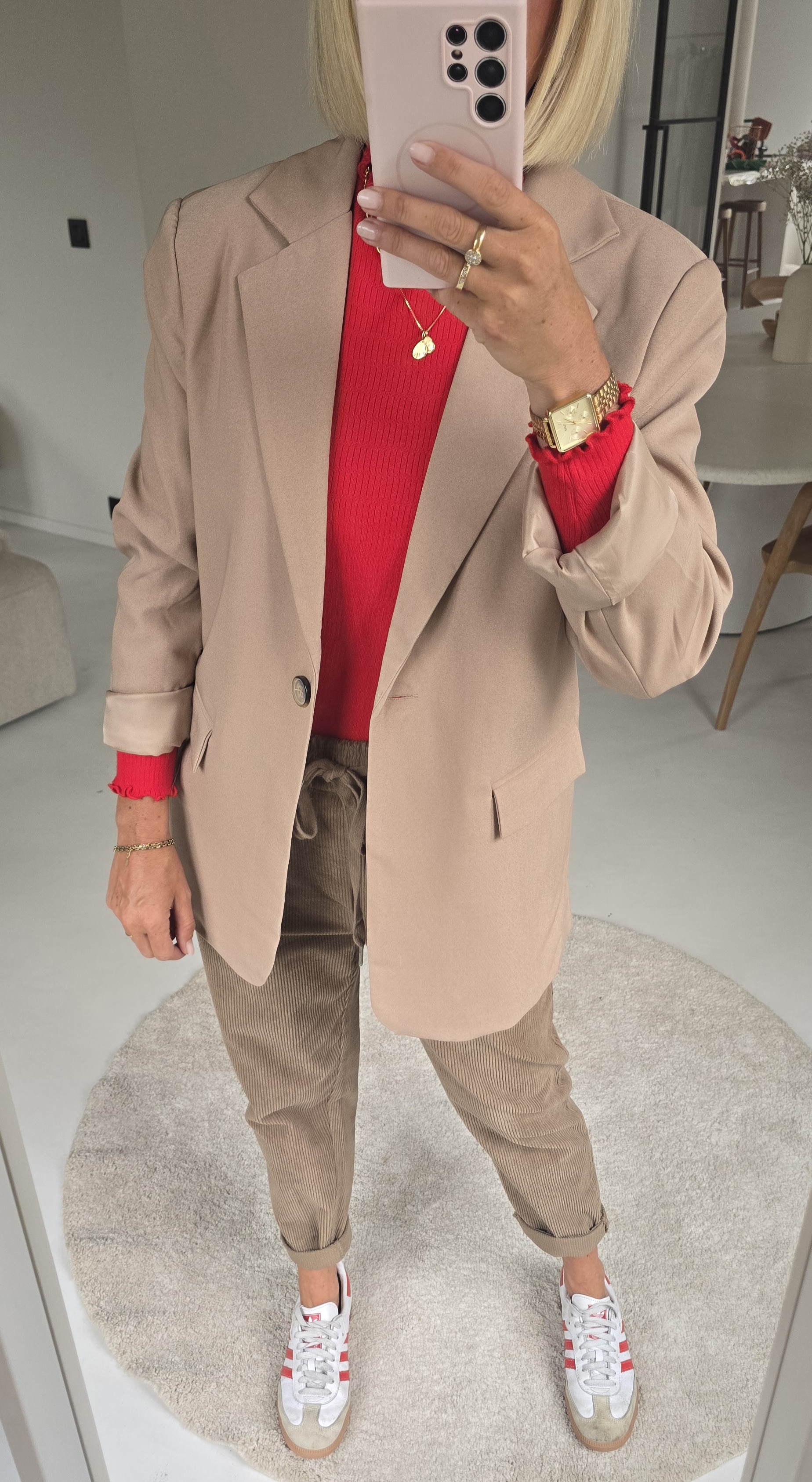 SOFTIE softest longsleeve red