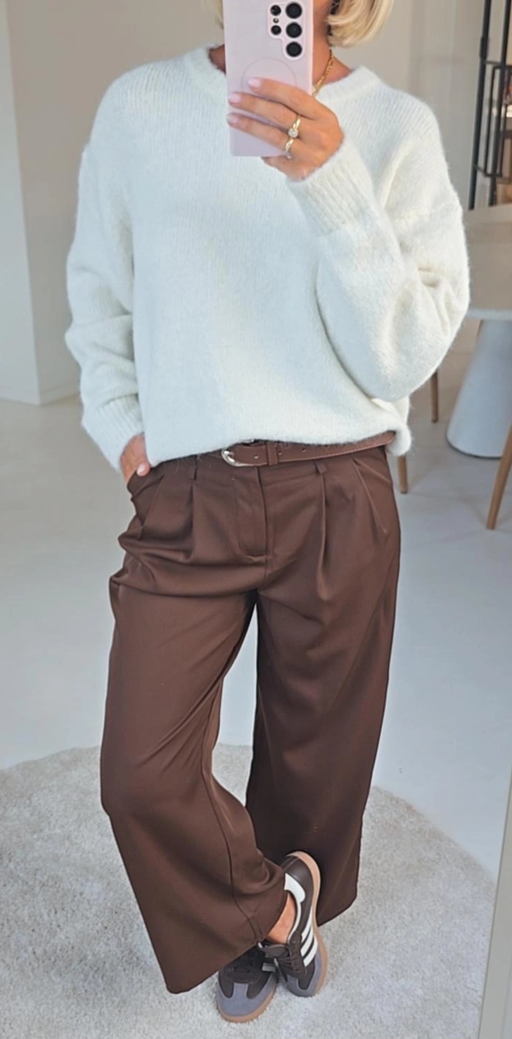 BEZIERS soft knit ecru
