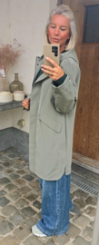 BYE BYE RAINY DAYS raincoat khaki
