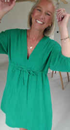 GUUS tetra dress green