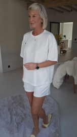 PINEAPPLE summer sweat set white