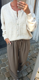 RUBY loose pants taupe