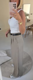 BILLIE-JEAN suit pants soft khaki