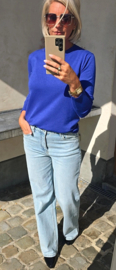 BASIC knit kobalt blue