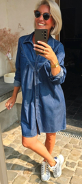DANA jeans dress blue