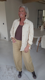 ALBA cotton shirt jacket