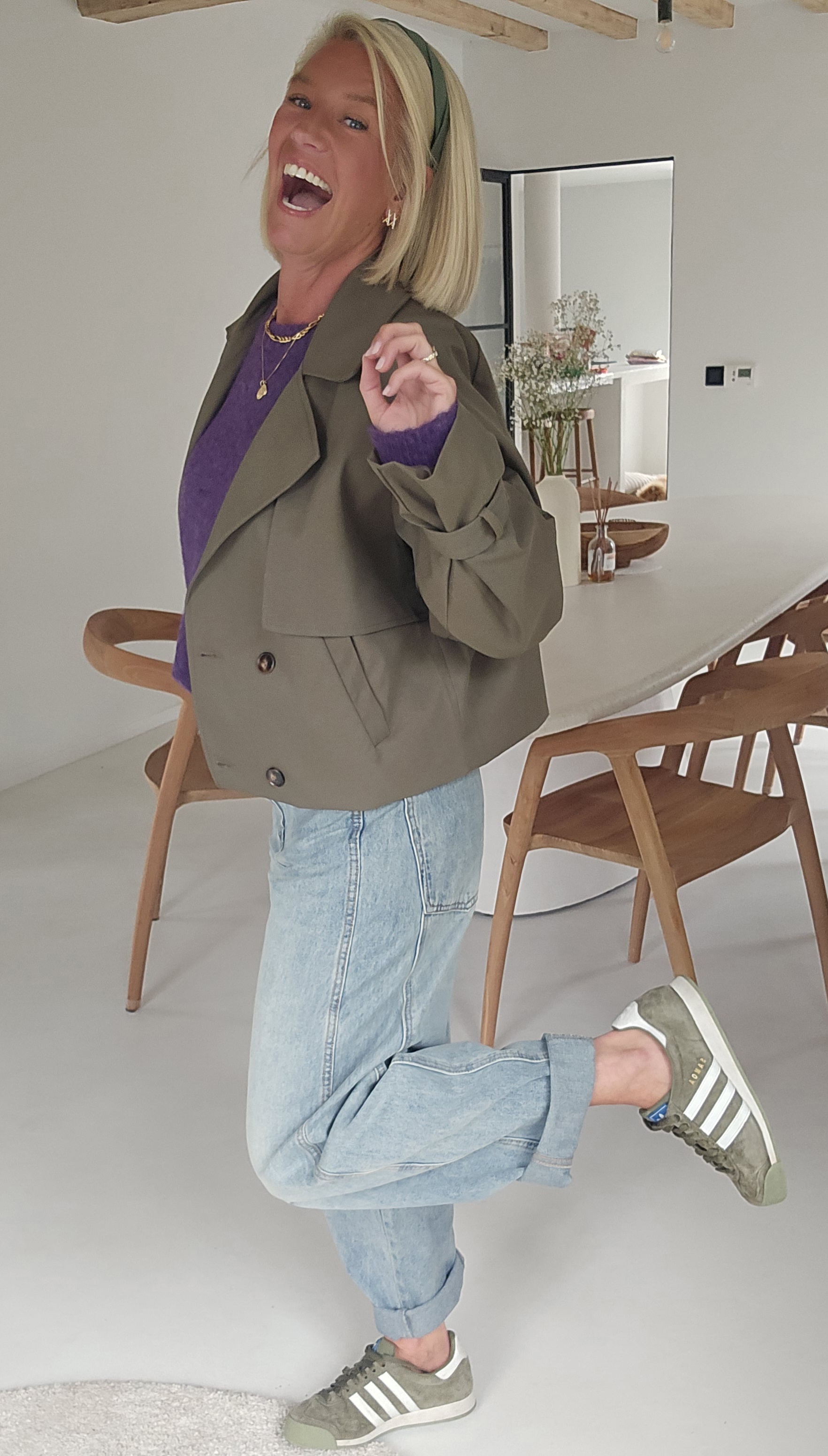 BEZIERS soft knit violet