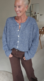 LIESJE cardigan jeans blue