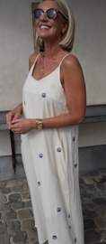 ELOISE maxi viscose dress ecru